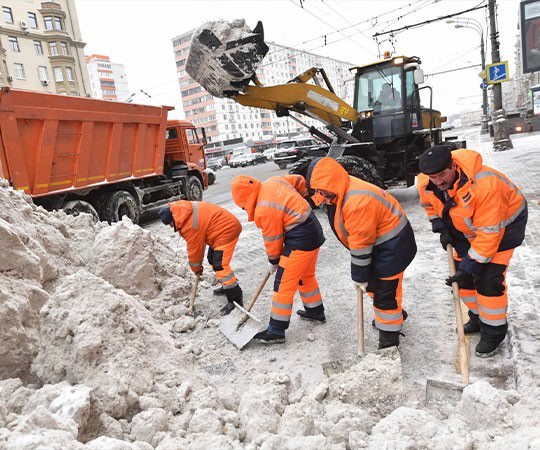 Уборка снега в Рязани и  Рязанской области